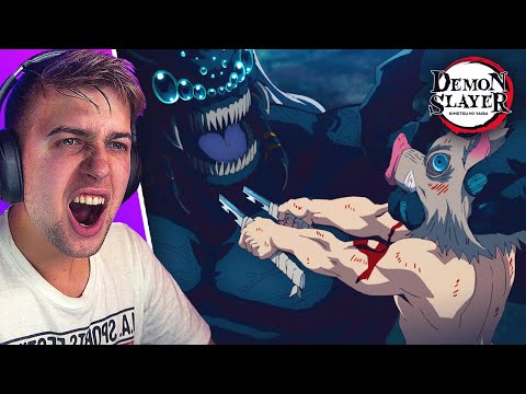 INOSUKE VS FATHER DEMON!! Demon Slayer Ep 18 REACTION (Kimetsu no Yaiba)