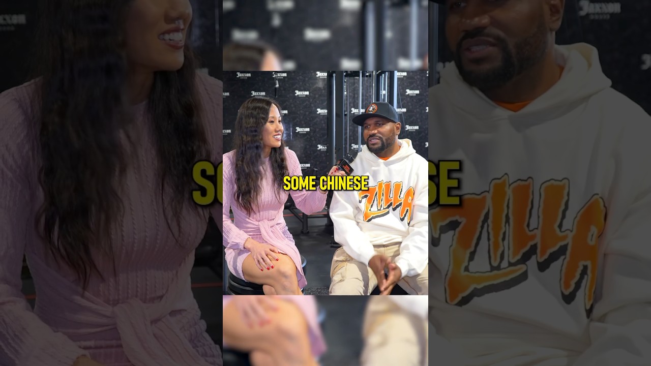 Rampage Jackson Learns How To Speak Chinese From Helen Yee 🤣 