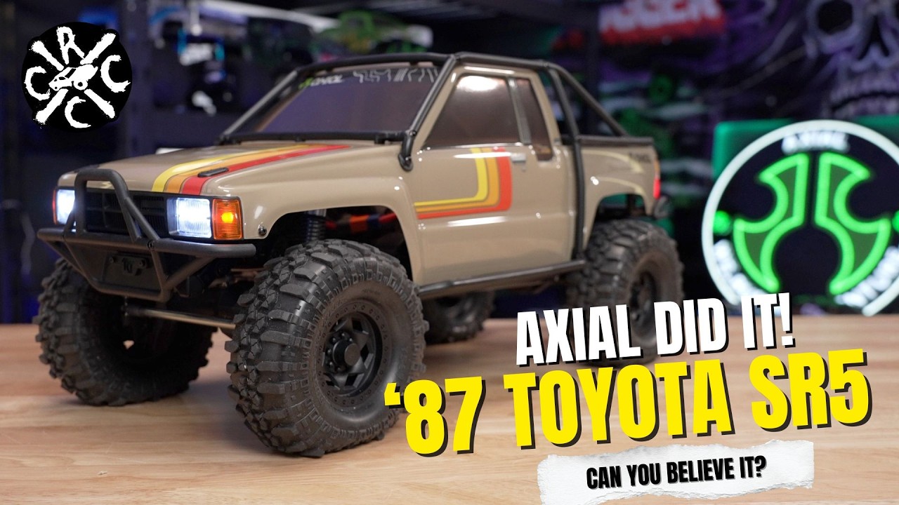 Axial Finally Did It! An SCX10iii Toyota. Check out this 1987 SR5 Xtra Cab. Can You Believe It?