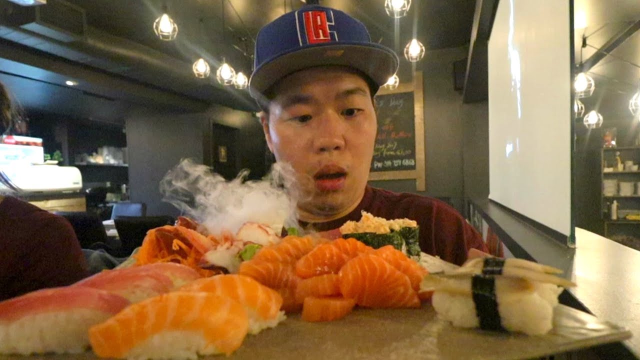 New All You Can Eat Sushi Restaurant in Montreal - Food Vlog - YouTube