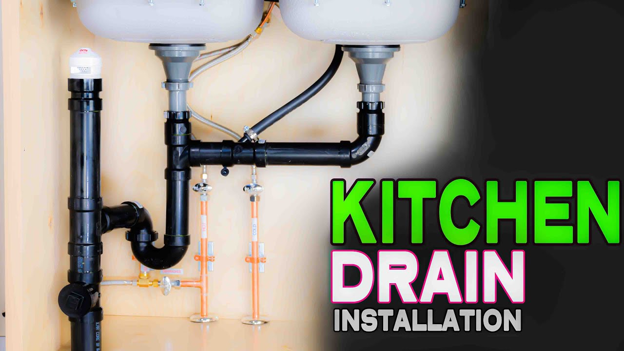 How To Connect A Kitchen Sink Drain
