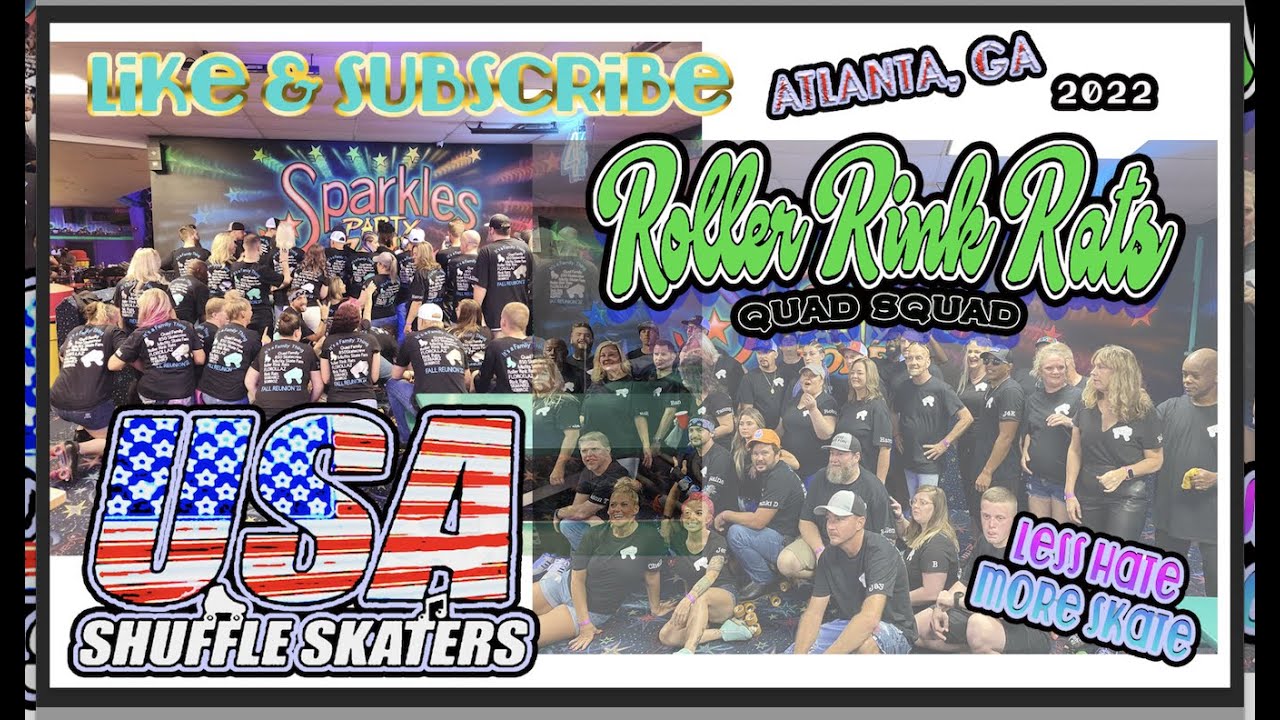 Roller Rink Rats presents: USA SHUFFLE SKATERS Weekend 2022 SPARKLES, Hiram & CASCADES Atlanta, GA