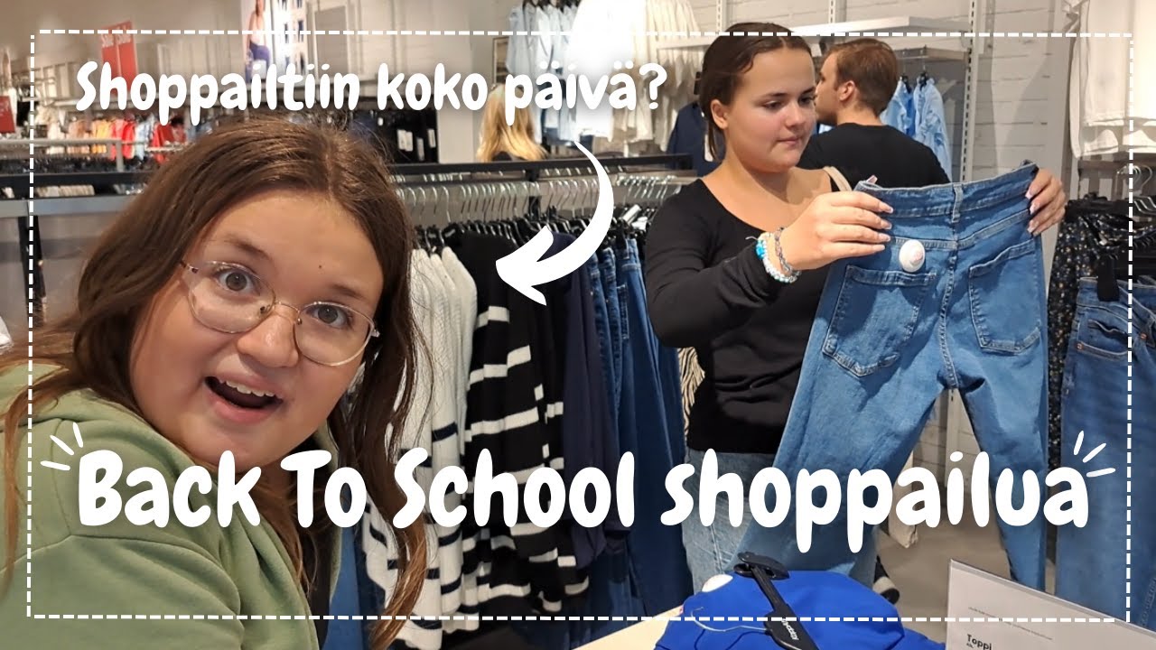 BACK TO SCHOOL SHOPPAILU