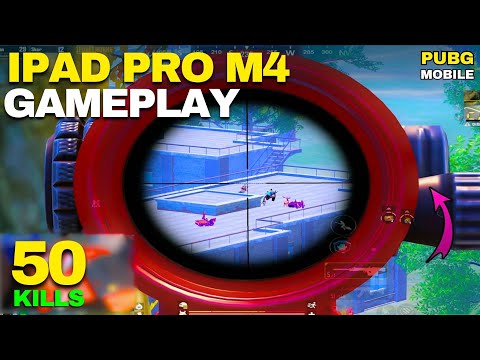 iPad Pro M4 😍 120 FPS PUBG Mobile – 49 KILL Handcam Gameplay | Ultra Smooth + Gyro Setup