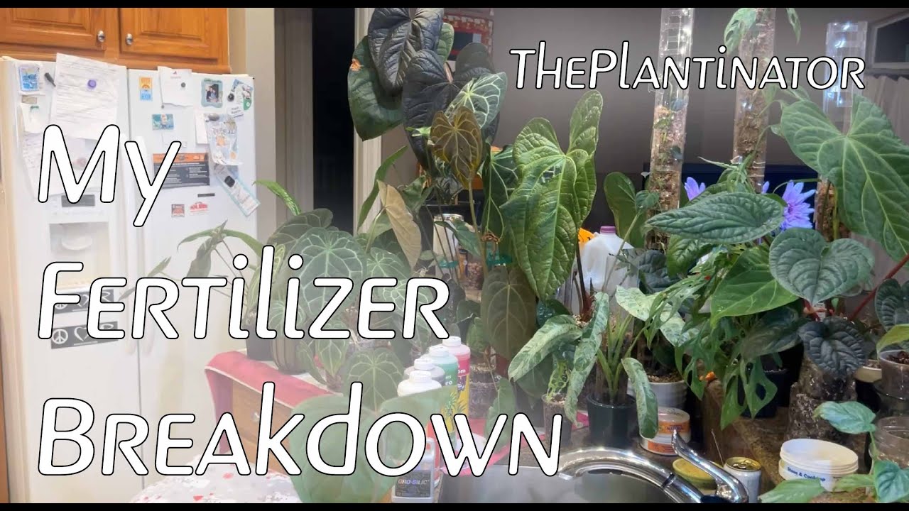 My Fertilizer Breakdown