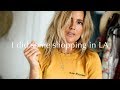 I DID SOME SHOPPING IN L.A | Lucy Williams