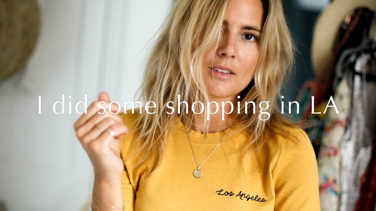 I DID SOME SHOPPING IN L.A | Lucy Williams