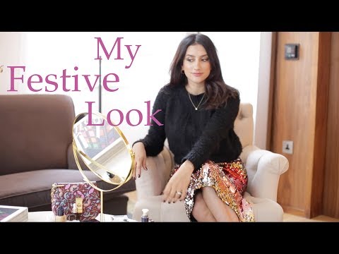 My Festive Look with Estée Lauder