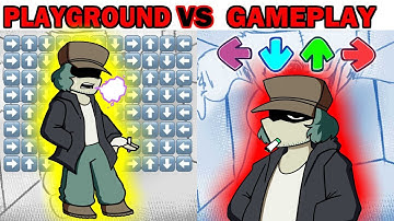 FNF Character Test | gameplay VS playground | Garcello Headache