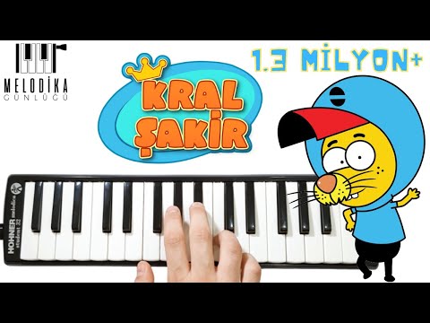 Kral Şakir Müziği ve Notası ( HIZLI - YAVAŞ) || Melodika Günlüğü