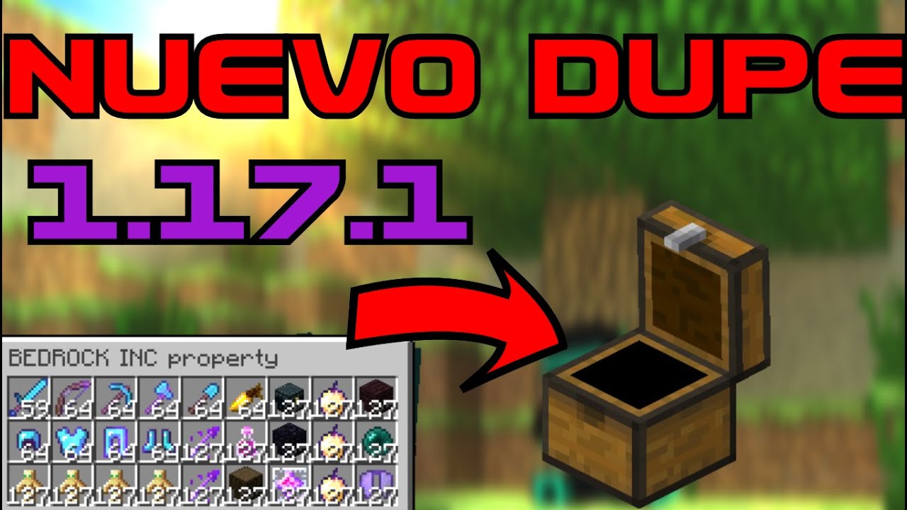 MINECRAFT | NUEVO DUPE PARA LA 1.17.1 EN SERVIDORES - YouTube