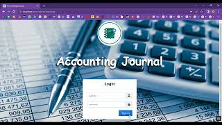 General Entries General Ledger Accounting System in PHP