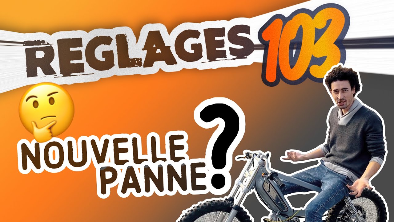 REGLAGES 103 PEUGEOT, LA SUITE, NOUVELLE PANNE 😬