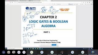 Digital Electronics-Chapter 2 (Logic Gates and Boolean Algebra-Part1 )