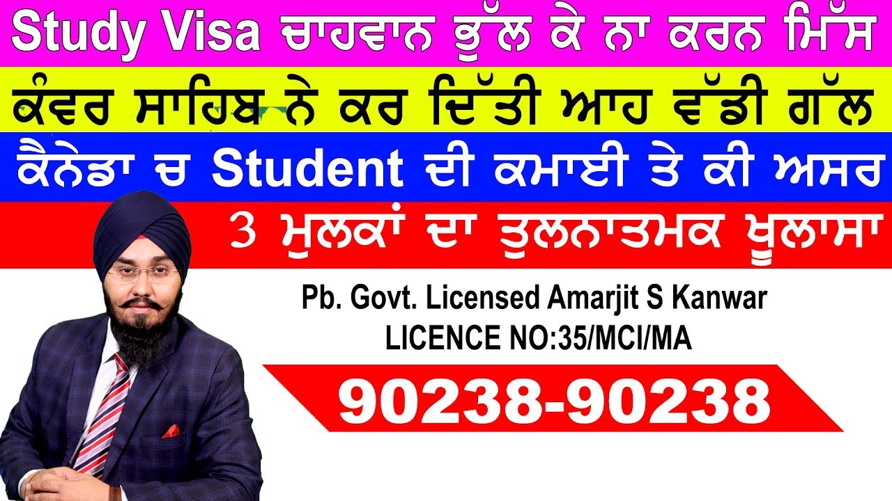 top gun ਅਹਿਮ Comparison, ਕੈਨੇਡਾ ਚ students ਦੀ ਕਮਾਈ ਤੇ ਕੀ ਅਸਰ I Canada Australia Study Visa New Rules