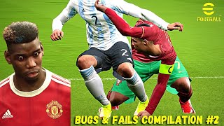 eFootball 2022 (PES 2022) - Funny Moments (Bugs & Fails Compilation 2) *TRY NOT TO LAUGH CHALLENGE*