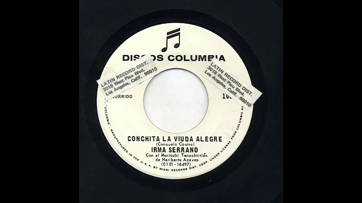 Irma Serrano - Conchita La Viuda Alegre - Columbia...