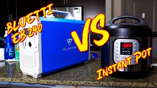 Bluetti EB240 VS Instant Pot!