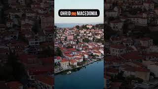 Flying my DJI MINI 3 Pro in Ohrid Macedonia #shorts #travel #drone #dji #indian #telugu
