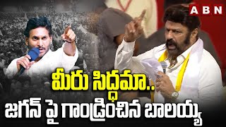 మీరు సిద్ధమా..జగన్ పై గాండ్రించిన బాలయ్య | Balakrishna Powerful Speech | ABN Telugu