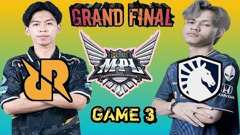 RRQ Hoshi vs Team Liquid ID - GAME 3 Grand FINAL MPL ID Season 14