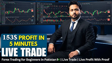 Forex Trading for Beginners in Pakistan 🇵🇰 | Live Trade | Live Profit With Proof