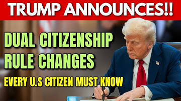 Dual Citizenship Rule Changes in October 2025: Every American Should Know!
