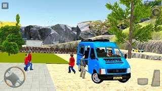 Offroad Minibus Van Driving #2 - Student Delivery - Android Gameplay screenshot 2
