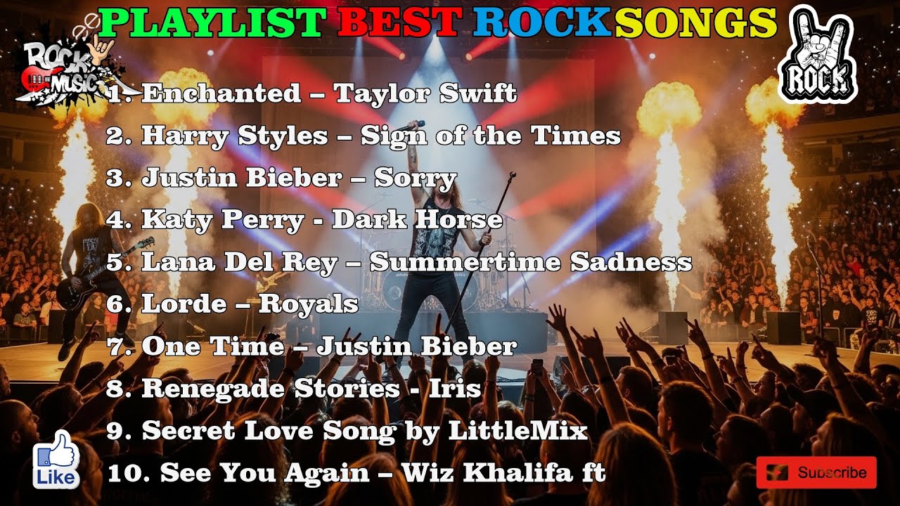 Music Rocs Ultimate Rock Songs Mix | Soft Rock Feel to High Energy Rock - YouTube