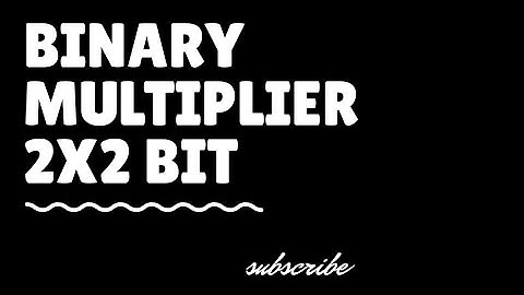 How implement binary multiplier using half adders or  parallel adders?
