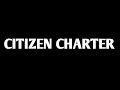 Citizens Charter || DELHI UNIVERSITY SEMESTER 1 POLITICAL SCIENCE