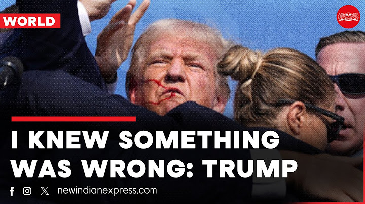 Trump injured but safe in apparent assassination bid by gunman at campaign rally