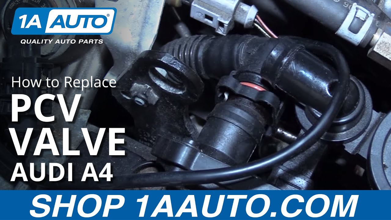 How to Replace PCV Valve 04-09 Audi A4 