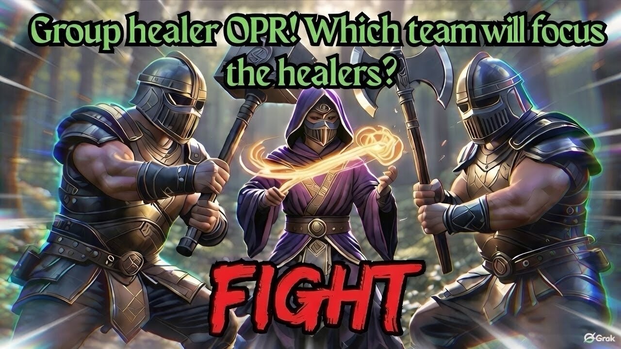 Group healer OPR! Which team will focus the healers?