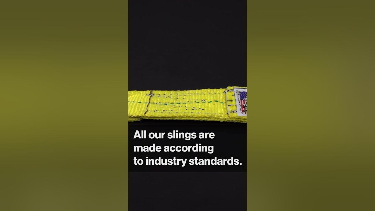 Why Tuffy Synthetic Lifting Slings? YouTube