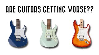 Best beginner guitar? Yamaha Pacifica PAC112v , Squire Affinity, Ibanez AZES40 roundup