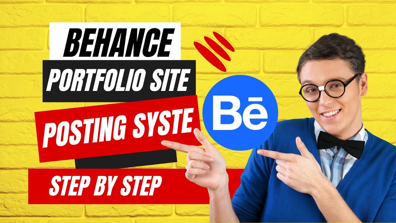 Behance Portfolio Site Posting System step by step guid bangla Tutorial