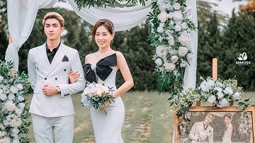 BẬT MÍ hậu trường chụp ảnh cưới của Diễn viên Bình An và Á hậu Phương Nga - Mimosa Wedding 2022