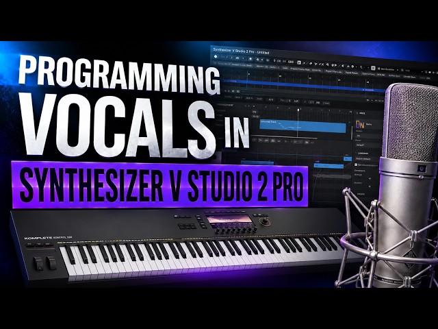 Using Synthesizer V Studio 2 Pro on Lead and Background Vocals