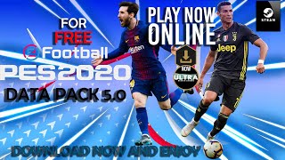 Update PES2020 To Version 1.05.00 & DATA PACK 5.0//Over 30 New Faces Data 