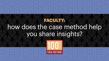 Sharing Insights: Part One