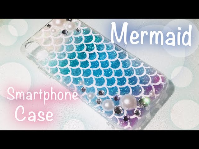 【UVレジン】キラキラ✨マーメイドスマホケース【UV resin】Mermaid ‍♀️ smartphone case