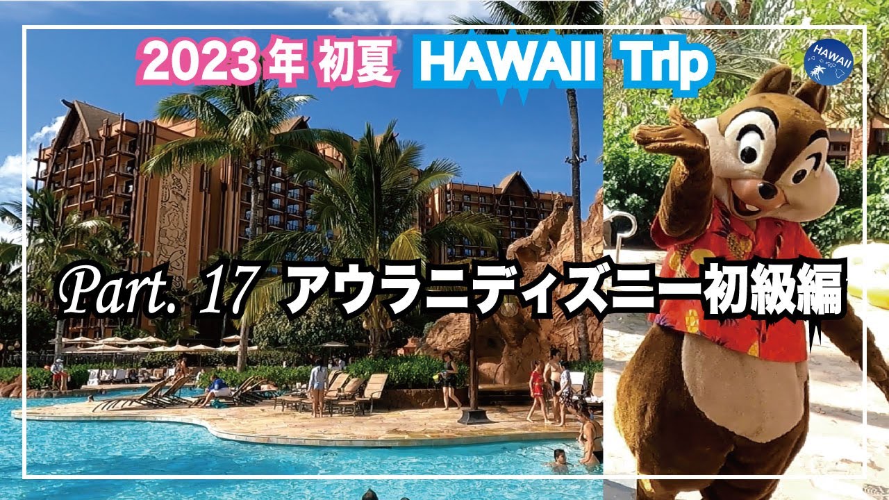 非売品　AULANI ボールペン 2本セット　ハワイ　アウラニホテル　ディズニー 2023年初夏！ハワイ旅行 Part⑰【アウラニディズニーホテル初級編