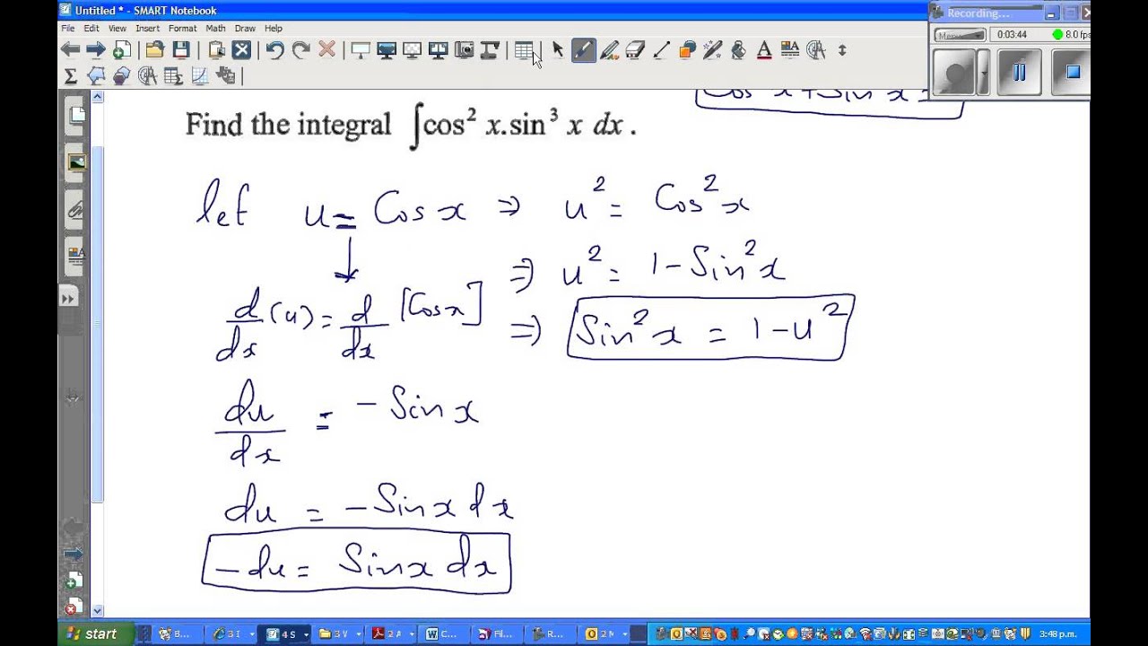 Integration Of Cos 2 x Sin 3 x dx YouTube double-integral-x-sin-y-dy-dx-y-0-to-pi-2-x-0-to-2-youtube