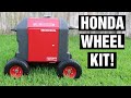 Installing a Honda Generator Wheel Kit and Going For a Spin
