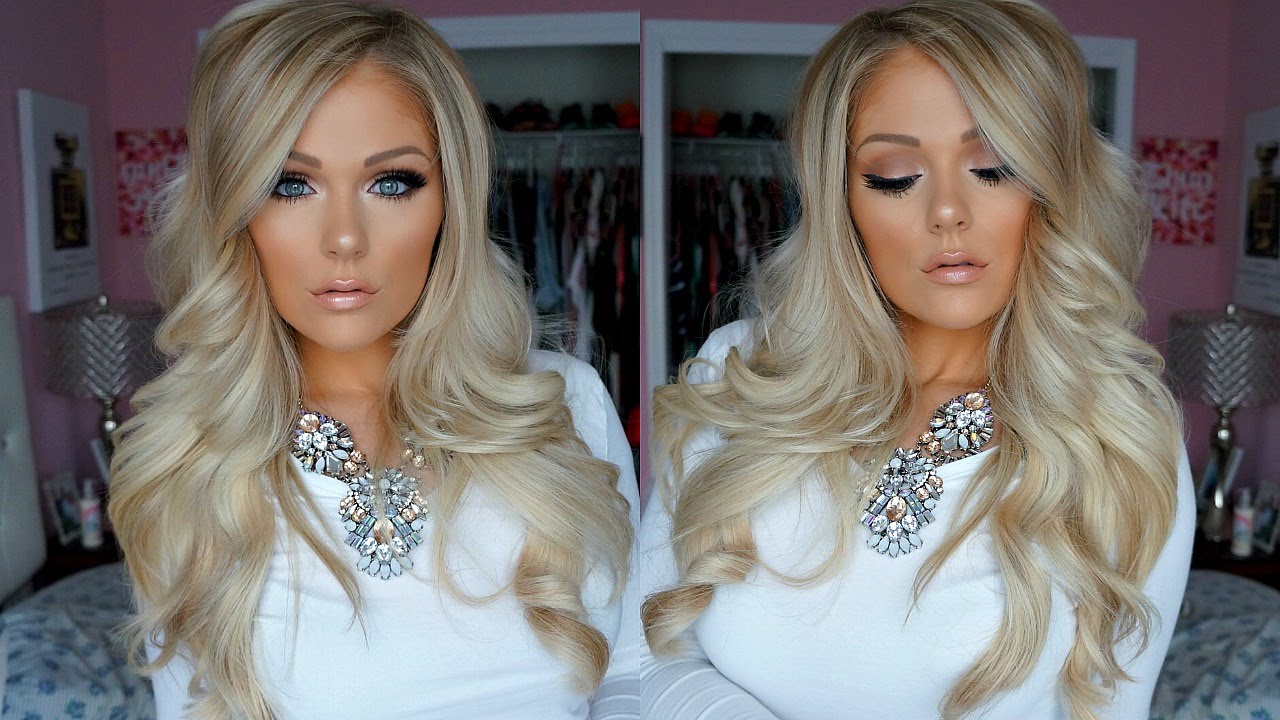 5. "Blonde Prom Hair Down: Step-by-Step Tutorial for a Glamorous Look" - wide 3