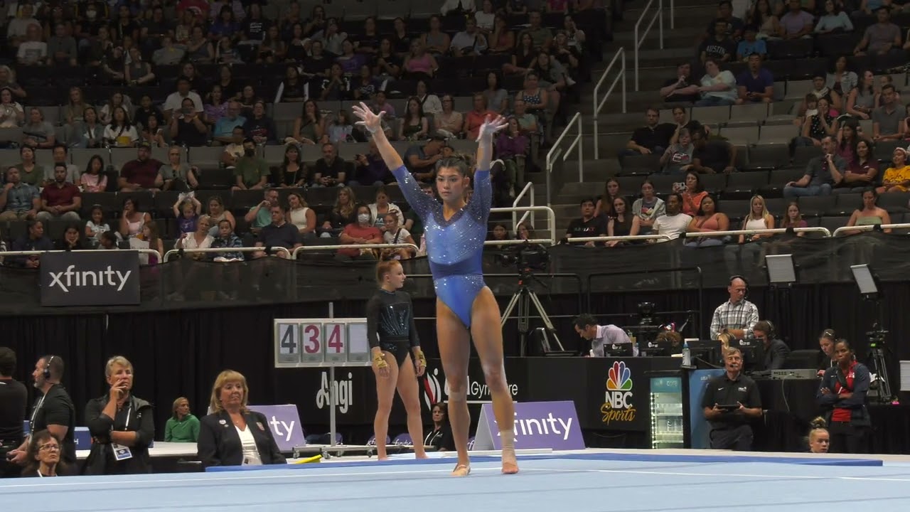 Kayla DiCello  - Floor Exercise  - 2023 Xfinity U.S.  Championships  - Senior Women Day 2