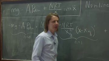 PHYS 201 | Real Oscillators 5 - Spring of Air Linearization