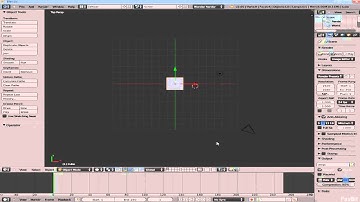 Blender 2.65 Tutorial 01 - The Basics