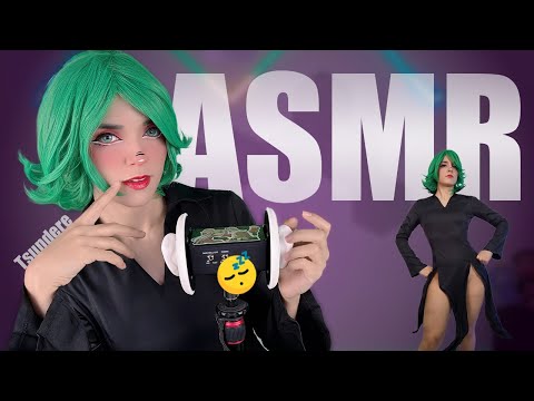 ASMR ROLEPLAY💚Tatsumaki Te Ordena Que Te Relajes (Susurros y Mouth Sounds)💚